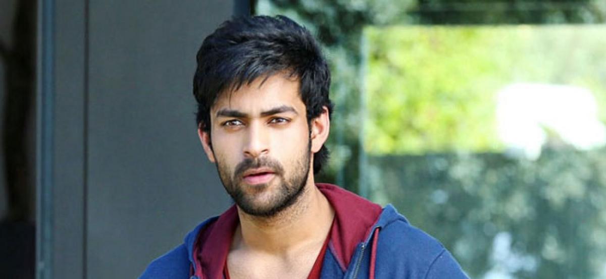 Varun Tej performs stuns on his own for space thriller